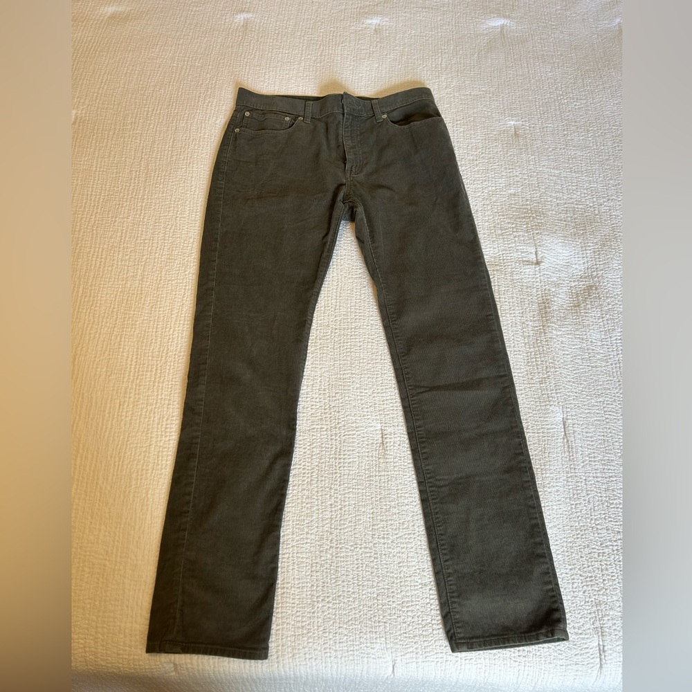 J Crew Slim Flex Corduroy Pants - W31 L32